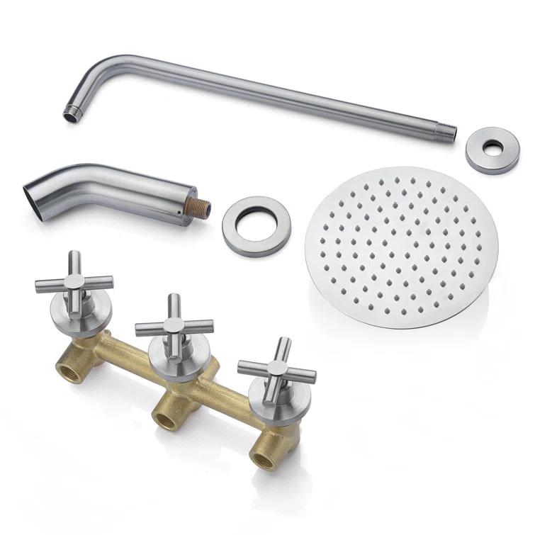 Complete Shower System with Rough in-Valve