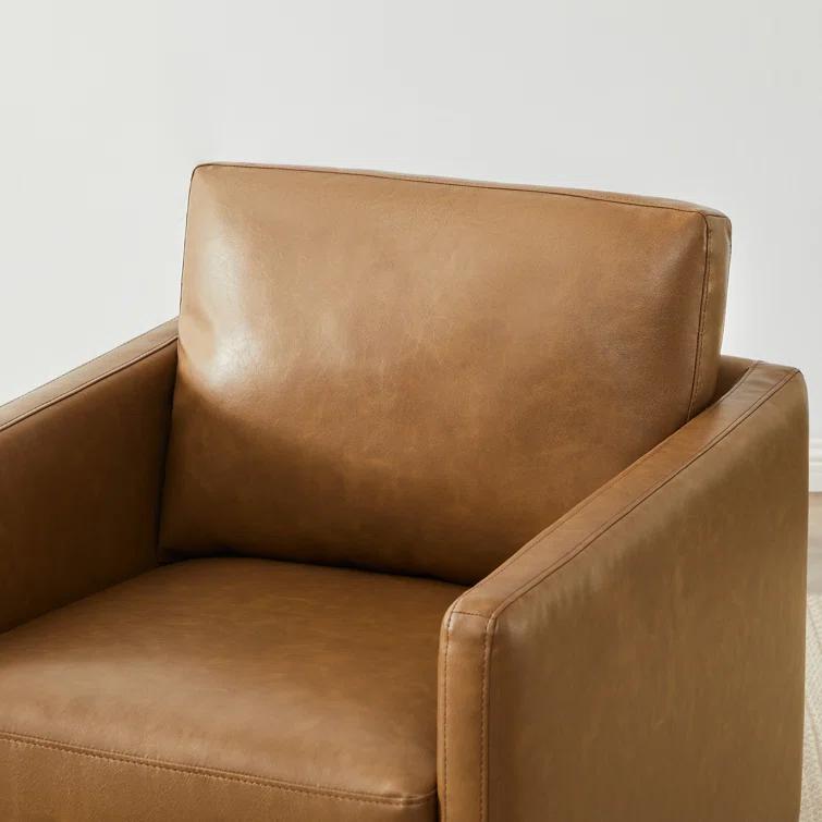 Benten Upholstered Swivel Armchair