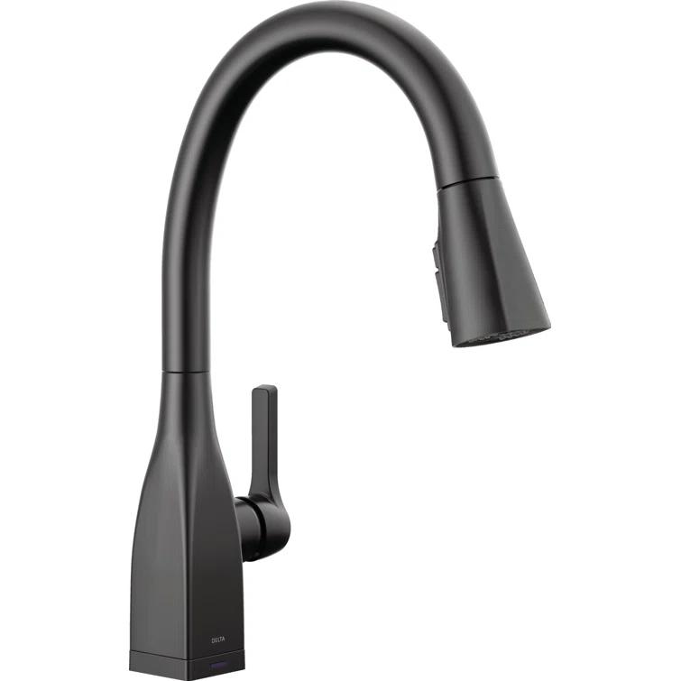 Mateo Pull Down Touch Single Handle Kitchen Faucet with MagnaTite® Docking and Touch2O® Technology