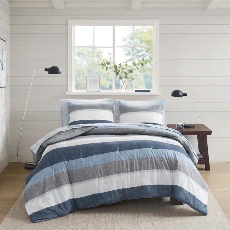 Madison Park Essentials Jaxon Comforter Set with Bed Sheets
