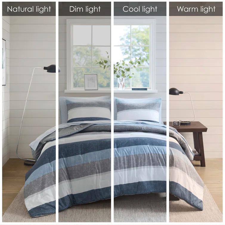 Madison Park Essentials Jaxon Comforter Set with Bed Sheets