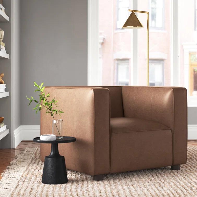 Molise Genuine Leather Armchair