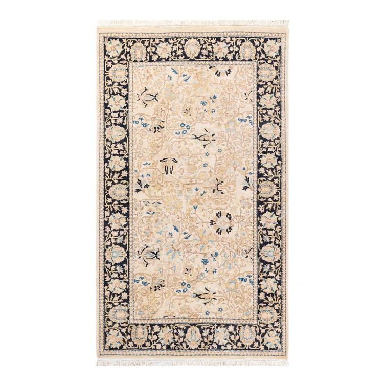 Classic One-of-a-Kind 3' 2" X 5' 5" Hand Knotted Area Rug