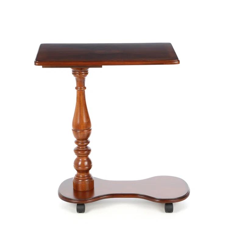 Butler Specialty Mobile Tray Table In Olive Ash Burl
