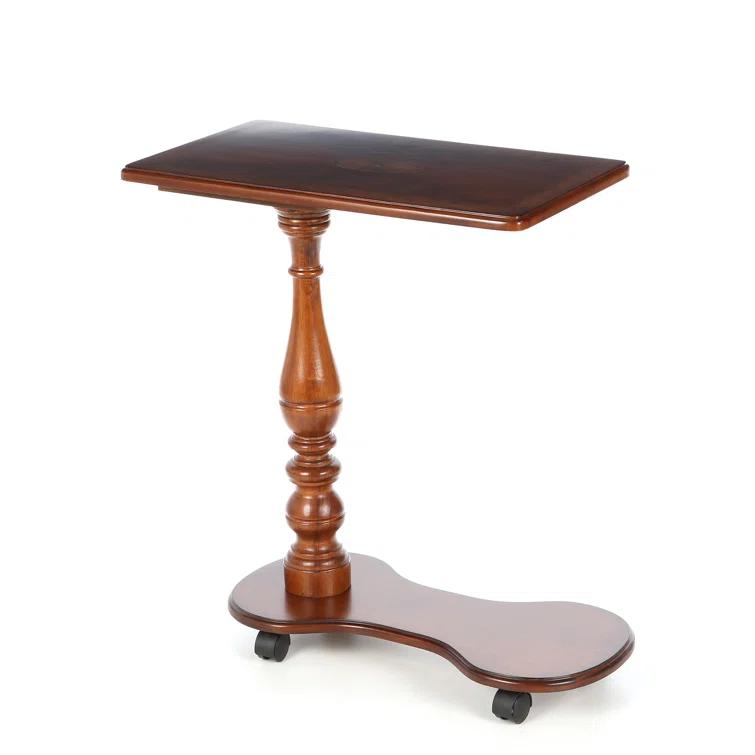 Butler Specialty Mobile Tray Table In Olive Ash Burl