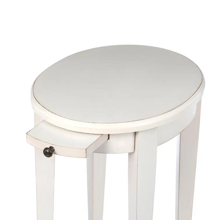 Butler Specialty Accent Table In Cottage White Finish