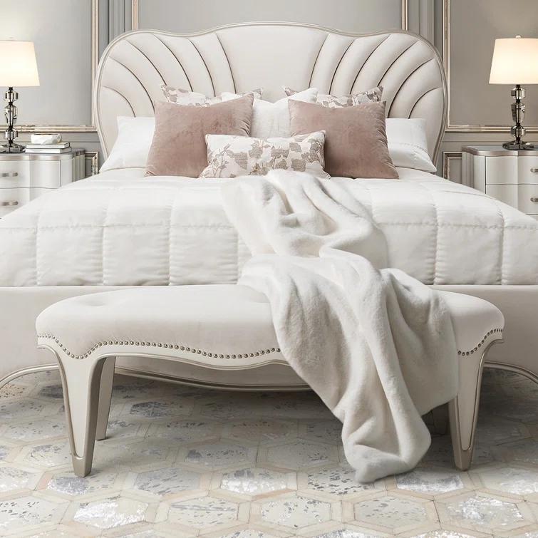 Michael Amini Bellhaven Plain Weave / Muslin Throw Blanket