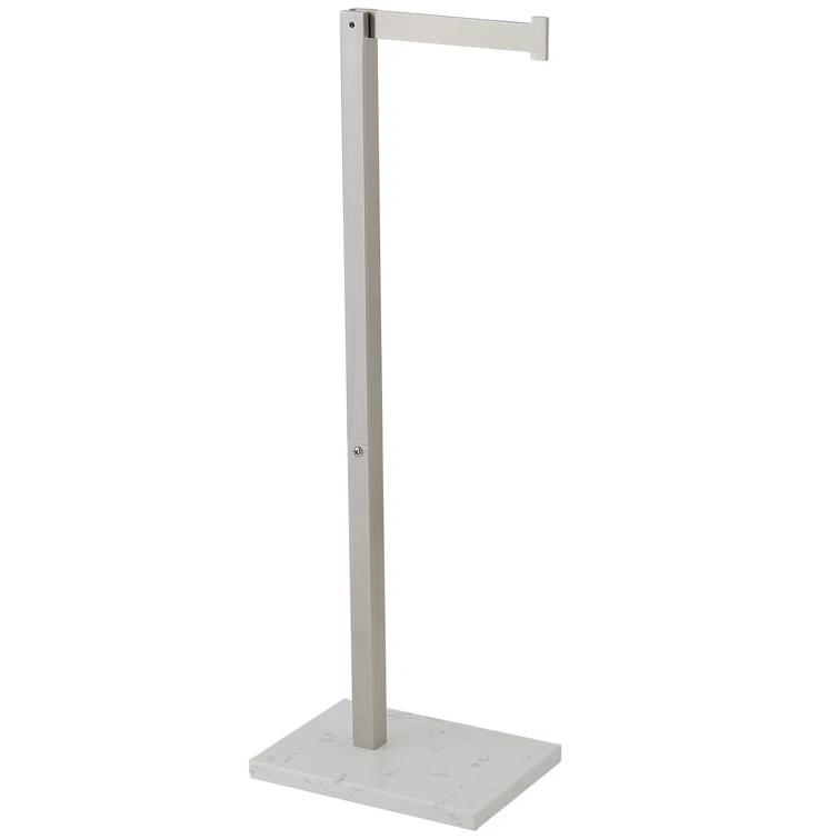 Free Standing Toilet Paper Holder with Weighted Base