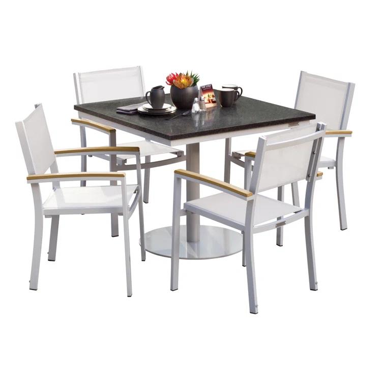 Travira Stacking Patio Arm Chair