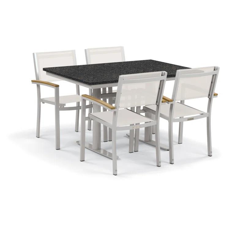 Travira Stacking Patio Arm Chair