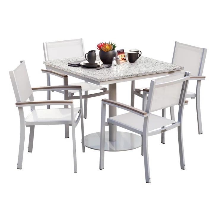 Travira Stacking Patio Arm Chair
