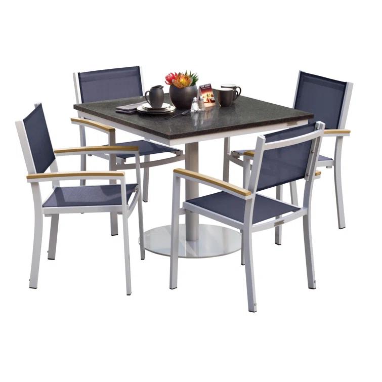 Travira Stacking Patio Arm Chair