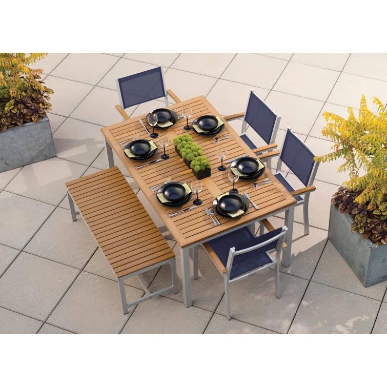 Travira Stacking Patio Arm Chair