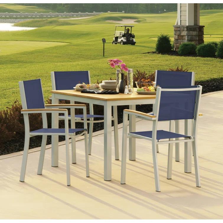 Travira Stacking Patio Arm Chair