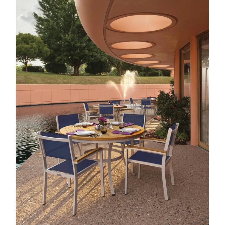 Travira Stacking Patio Arm Chair