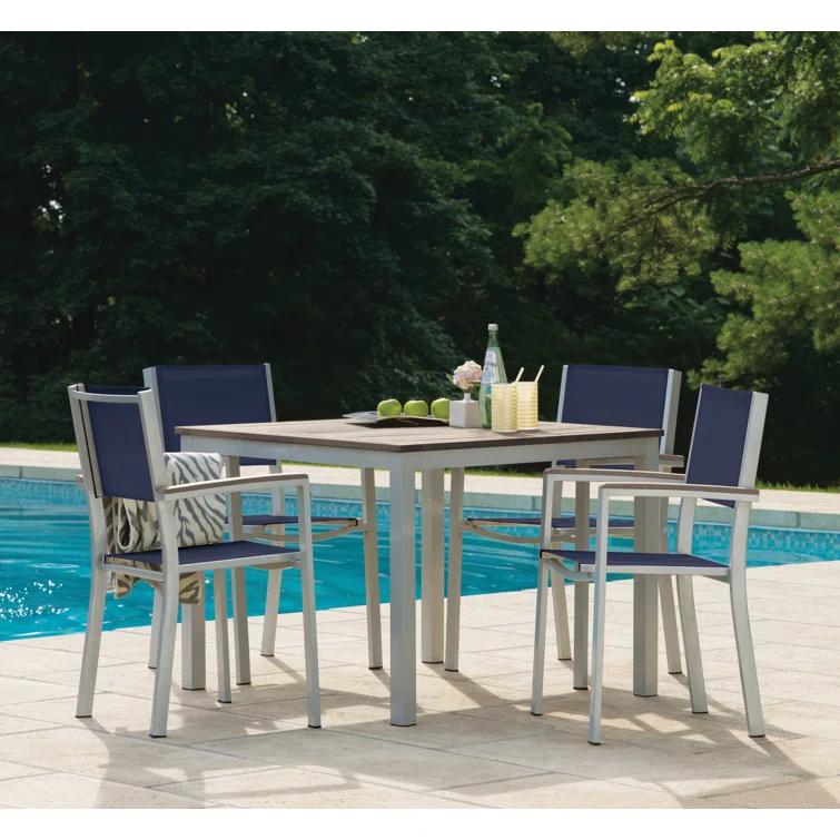 Travira Stacking Patio Arm Chair