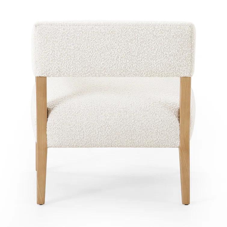 Knoll Natural Blonde Ash Wood Accent Chair