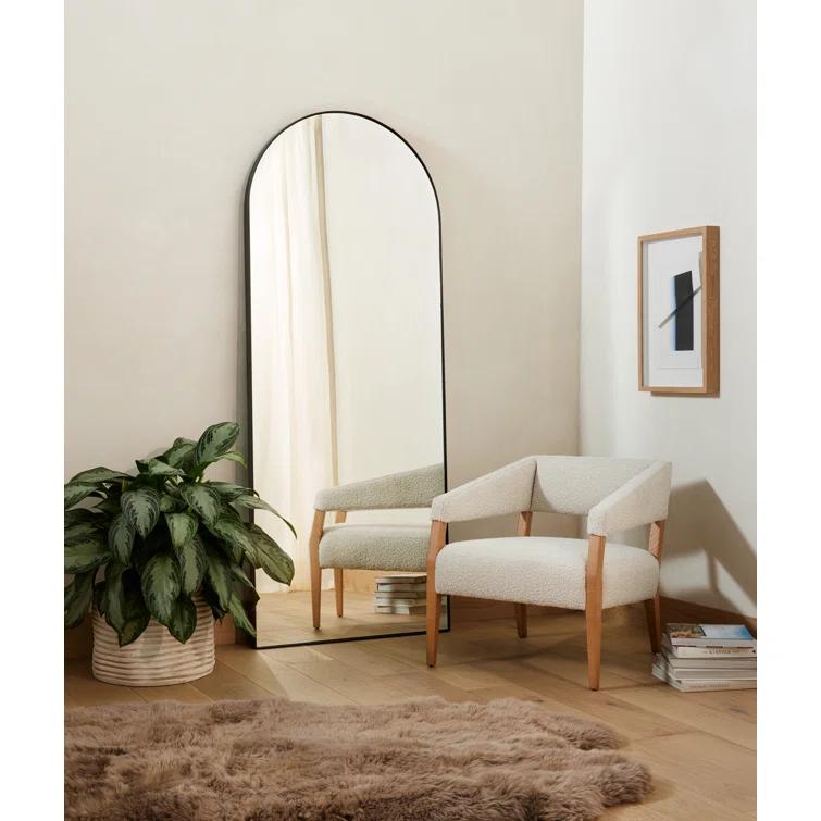 Knoll Natural Blonde Ash Wood Accent Chair