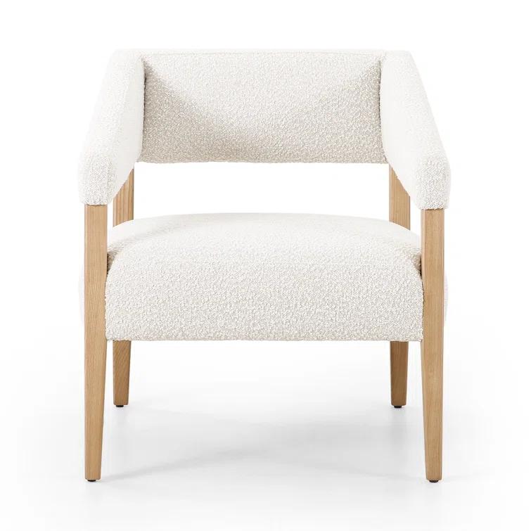 Knoll Natural Blonde Ash Wood Accent Chair