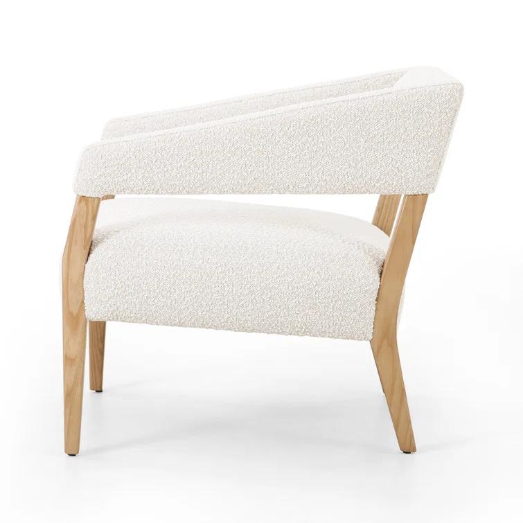 Knoll Natural Blonde Ash Wood Accent Chair
