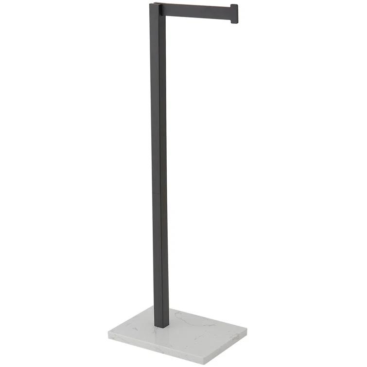Free Standing Toilet Paper Holder with Weighted Base