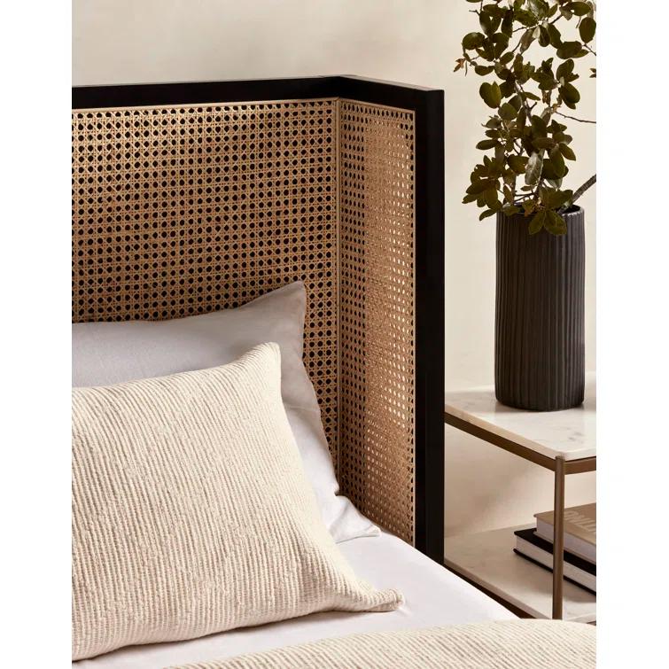 Jeni Platform Bed - Black / King