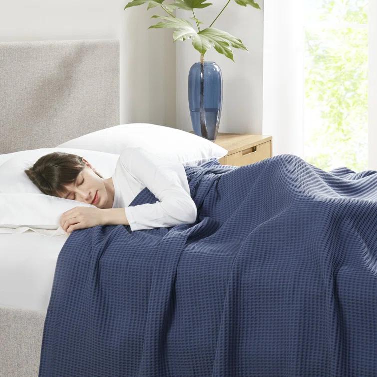 Waffle Weave Cotton Blanket
