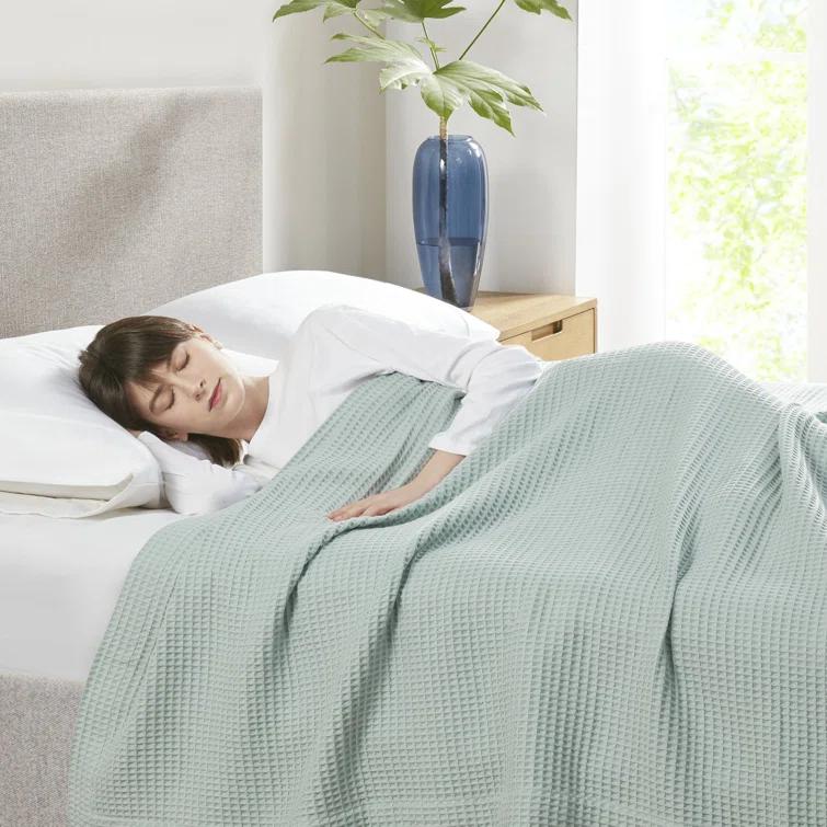 Waffle Weave Cotton Blanket