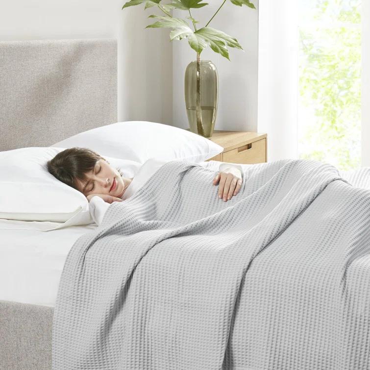 Waffle Weave Cotton Blanket