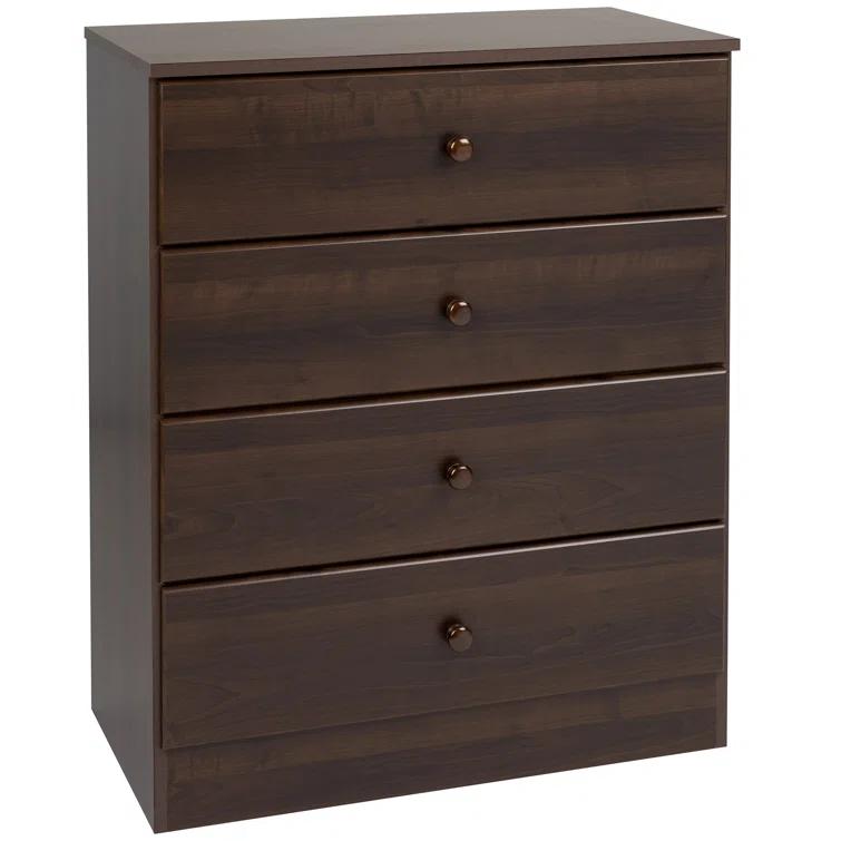 Mcclarrie Simplistic 4 Drawer 30" W Dresser