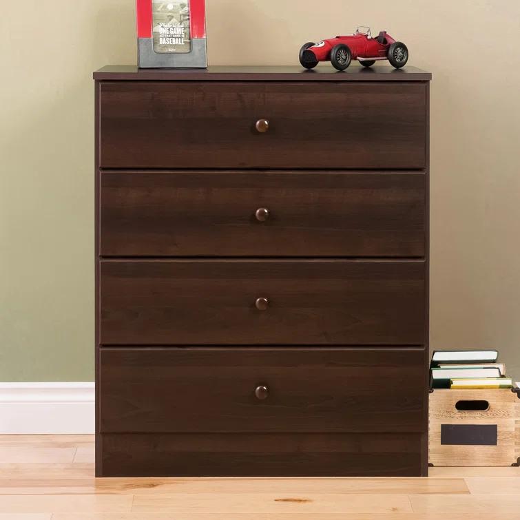 Mcclarrie Simplistic 4 Drawer 30" W Dresser