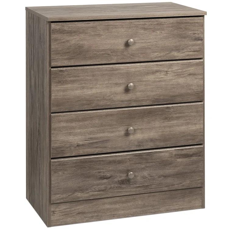 Mcclarrie Simplistic 4 Drawer 30" W Dresser