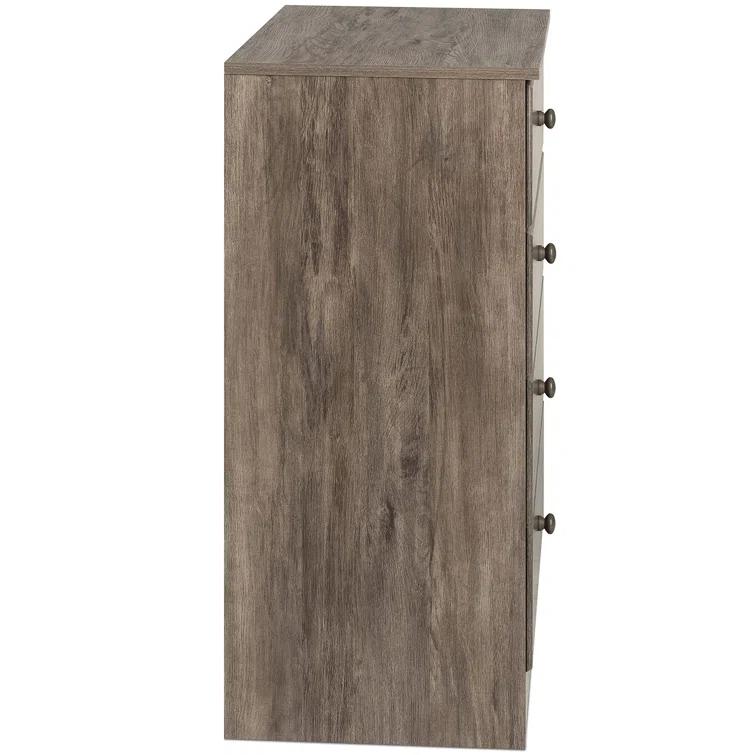 Mcclarrie Simplistic 4 Drawer 30" W Dresser