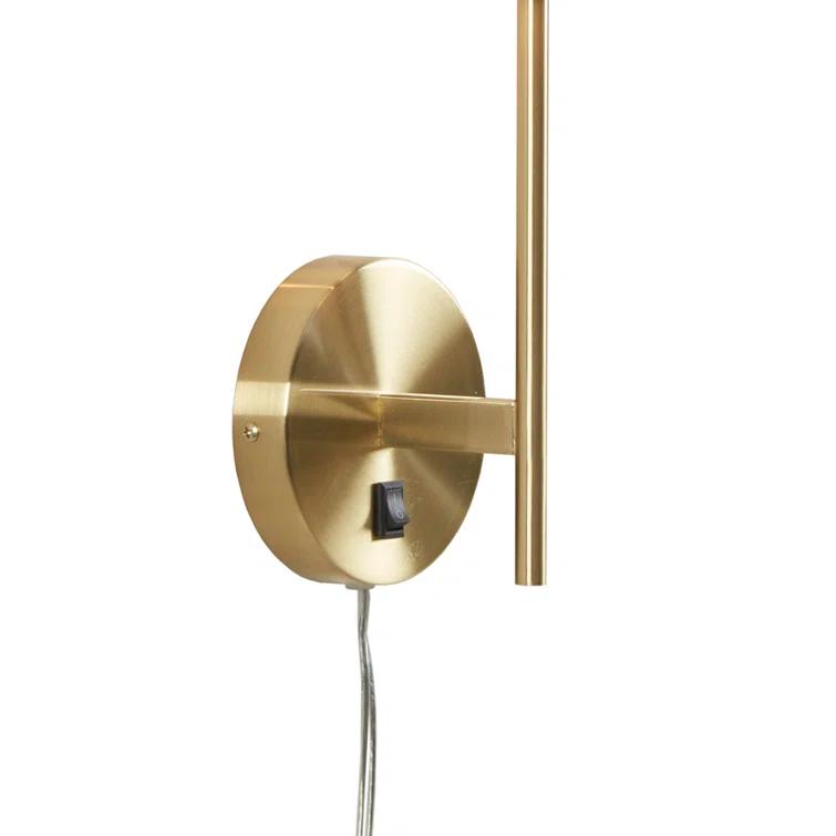 Hampton Hill Conway Metal Wall Sconce with Cylinder Shade (Set of 2)