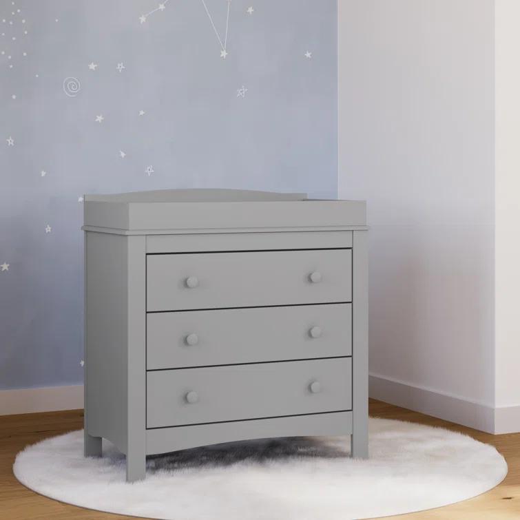 Noah 3 Drawer Chest with Changing Topper