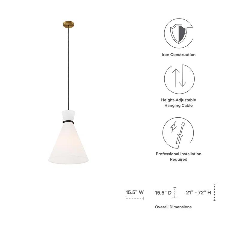 Modway Modway Starlight 1-Light Pendant Light