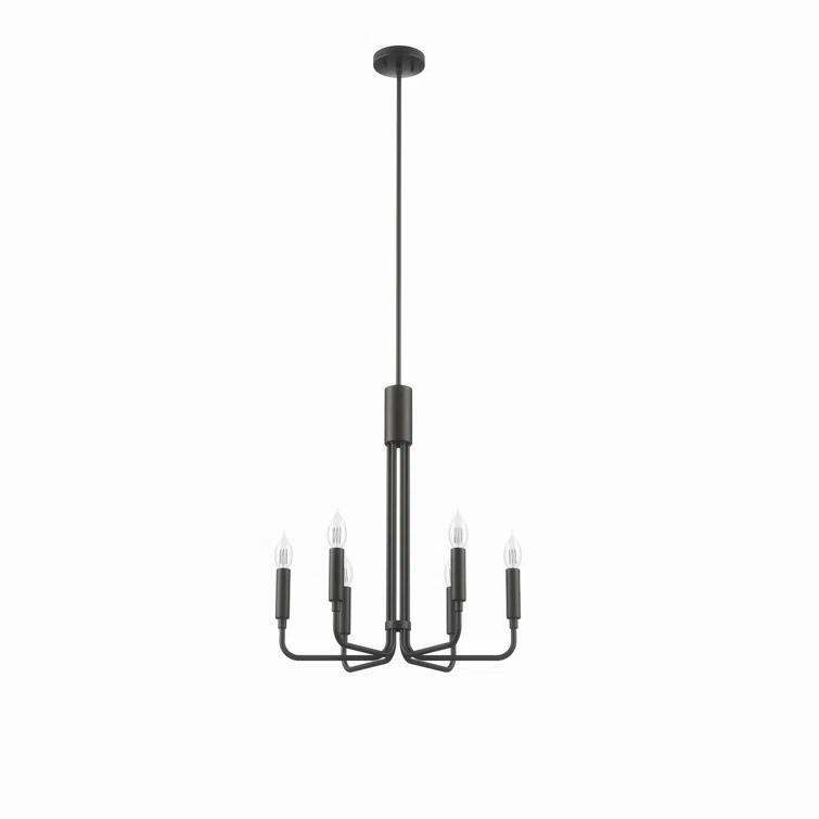 Modway Rekindle 6-Light Chandelier
