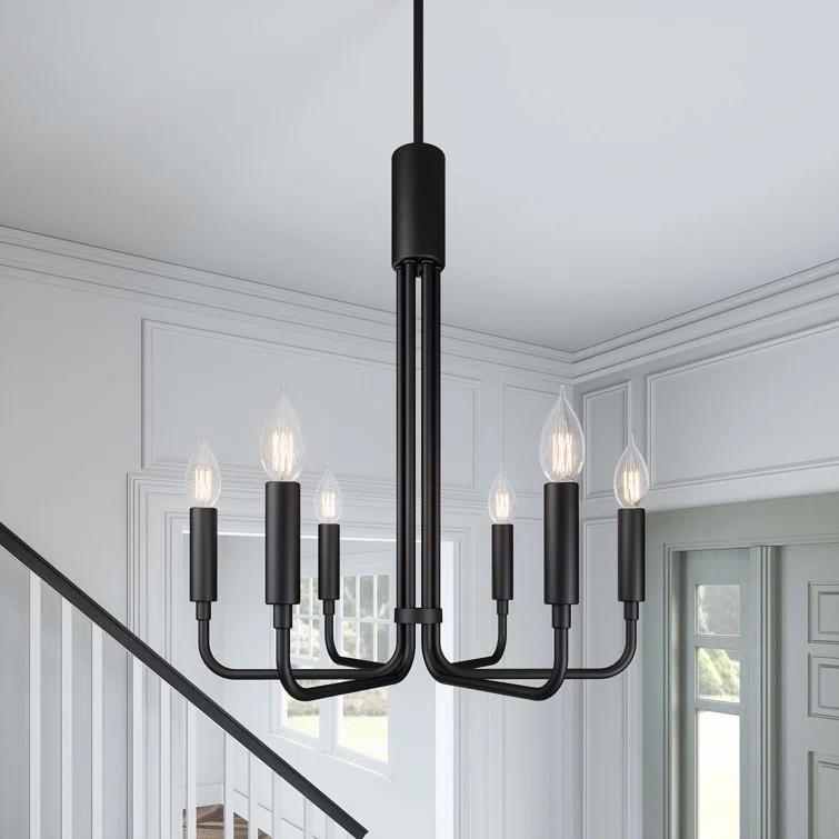 Modway Rekindle 6-Light Chandelier