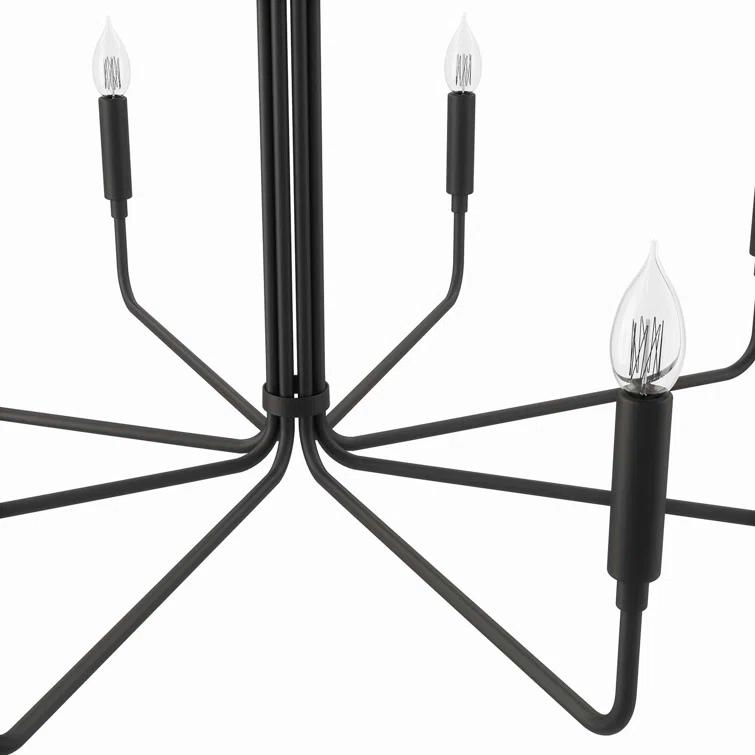 Modway Rekindle 8-Light Chandelier