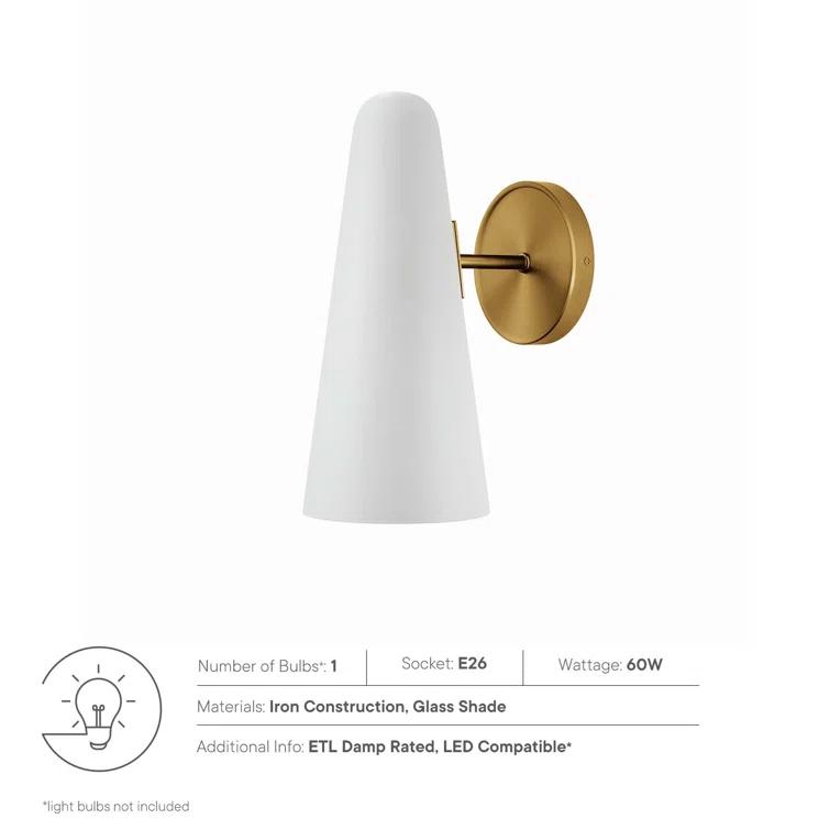Modway Beacon 1-Light Wall Sconce