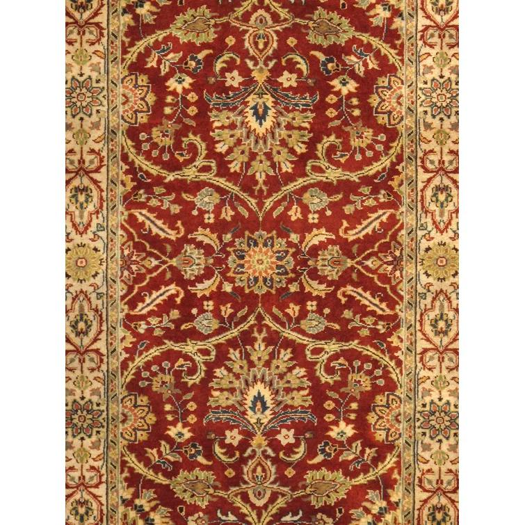 Pasargad Baku Hand Knotted Wool Floral Rug