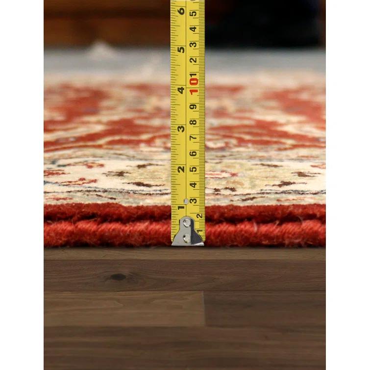 Pasargad Baku Hand Knotted Wool Floral Rug