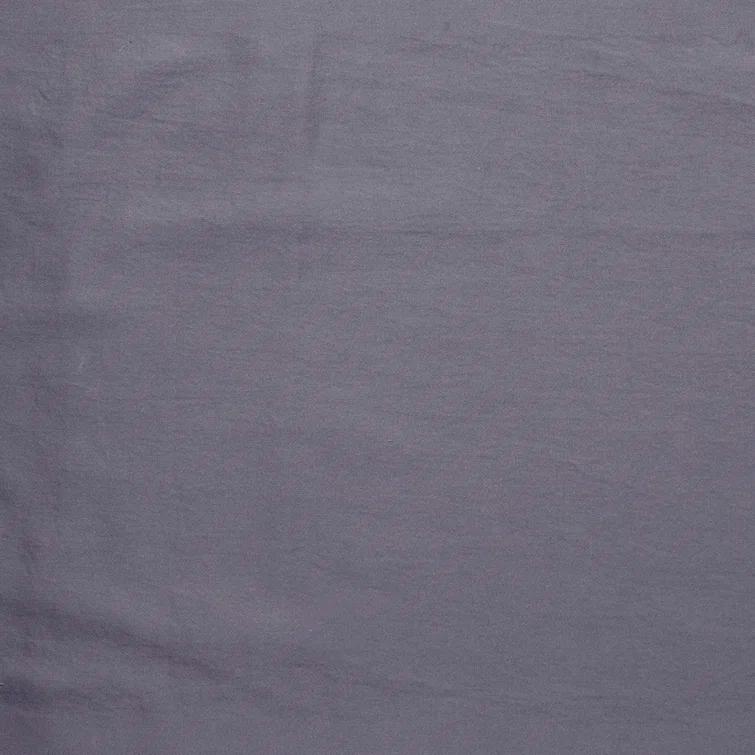 Queen Amethyst Sateen Cotton Fitted Sheet