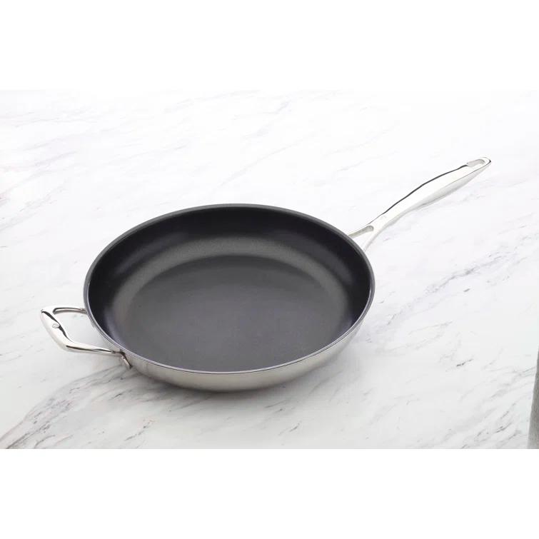 Swiss Diamond Swiss Diamond Prestige Stainless Steel Non-Stick Frying Pan with Lid