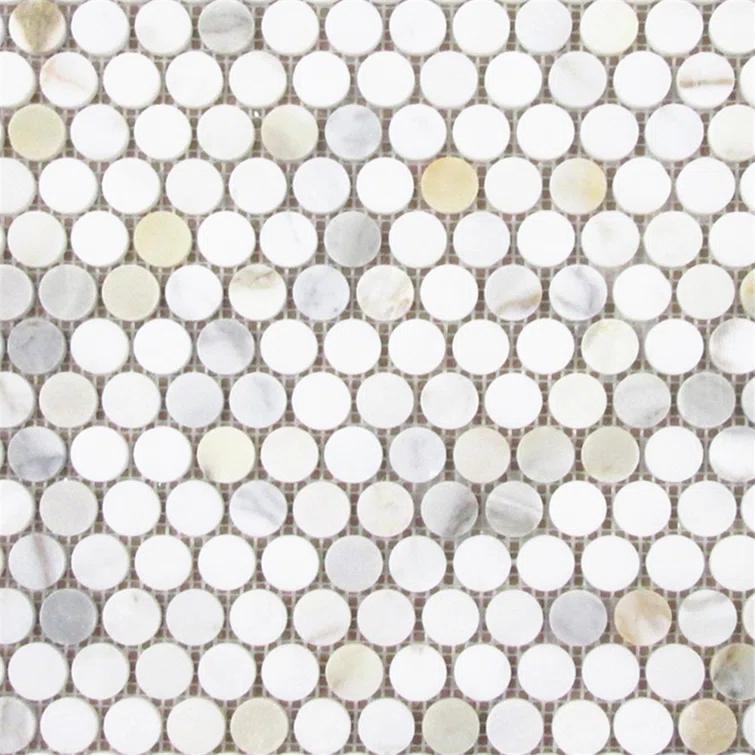 Calacatta 12" x 11" Marble Mosaic Tile