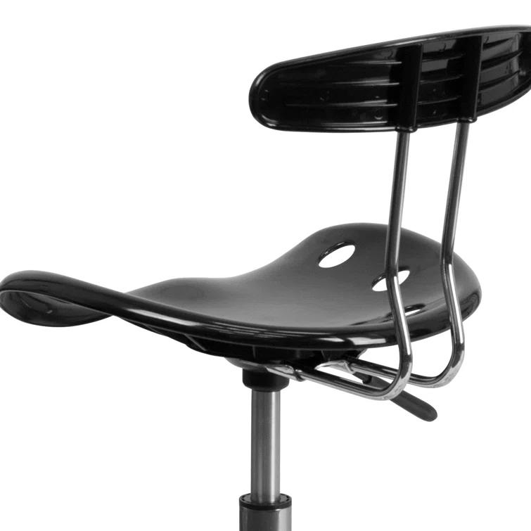 Flash Furniture Bonavant Adjustable Swivel Chair for Desk and Office with Tractor Seat