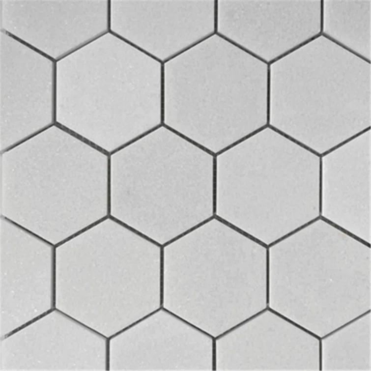 12" x 11" Marble Mosaic Sheet Subway Wall & Floor Tile