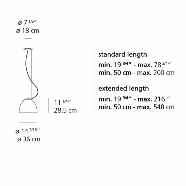 Nur Mini Gloss Pendant