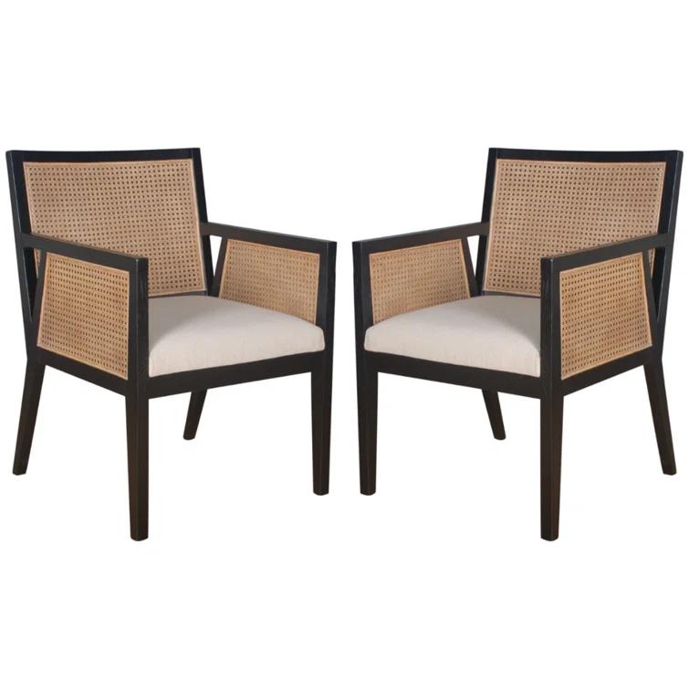 Jeni Dining Arm Chair - Black