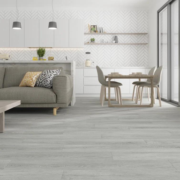 MaxCore Pro 20mil x 7.3" W x 48" L Click Lock Luxury Vinyl Plank Flooring